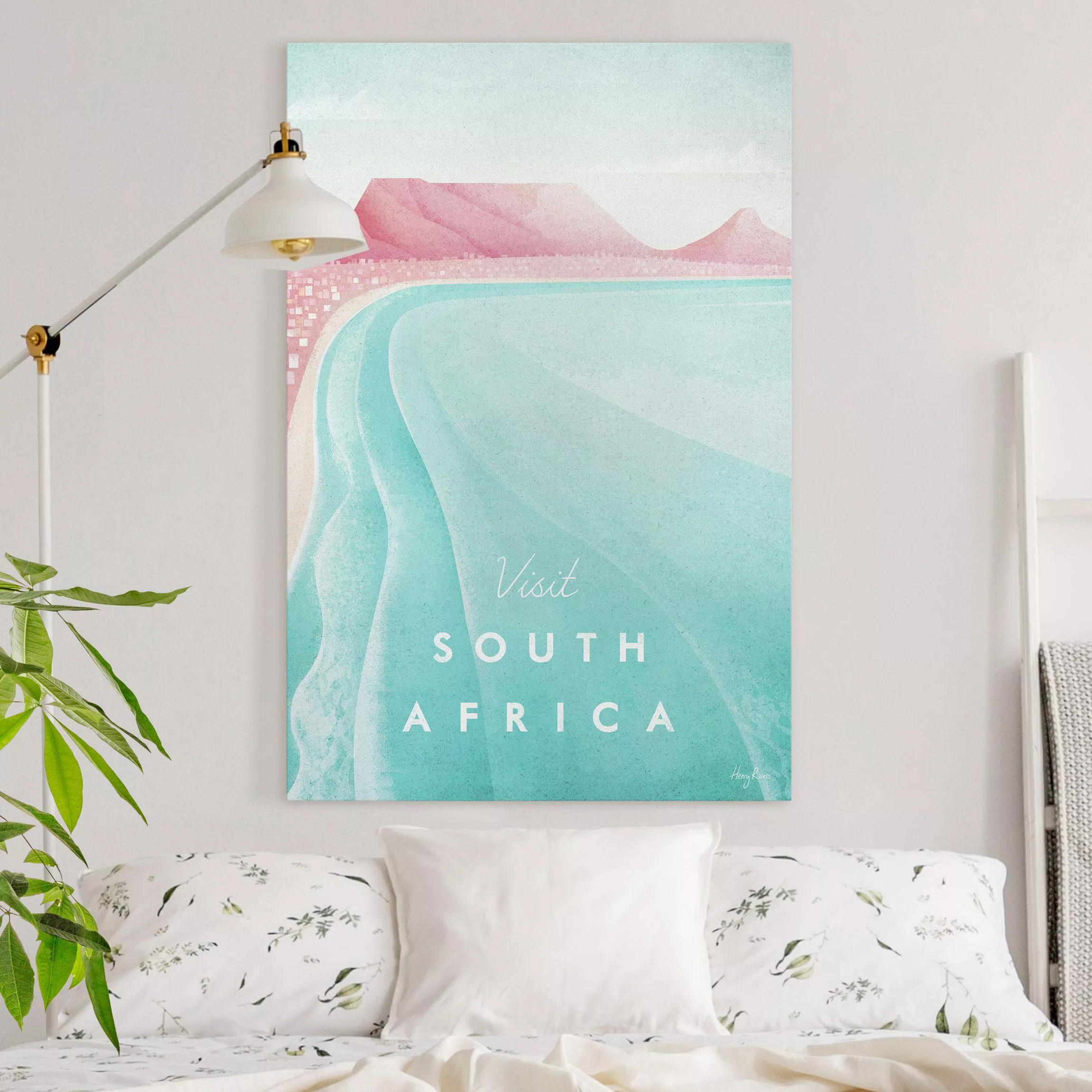 Leinwandbild Reiseposter - Südafrika günstig online kaufen