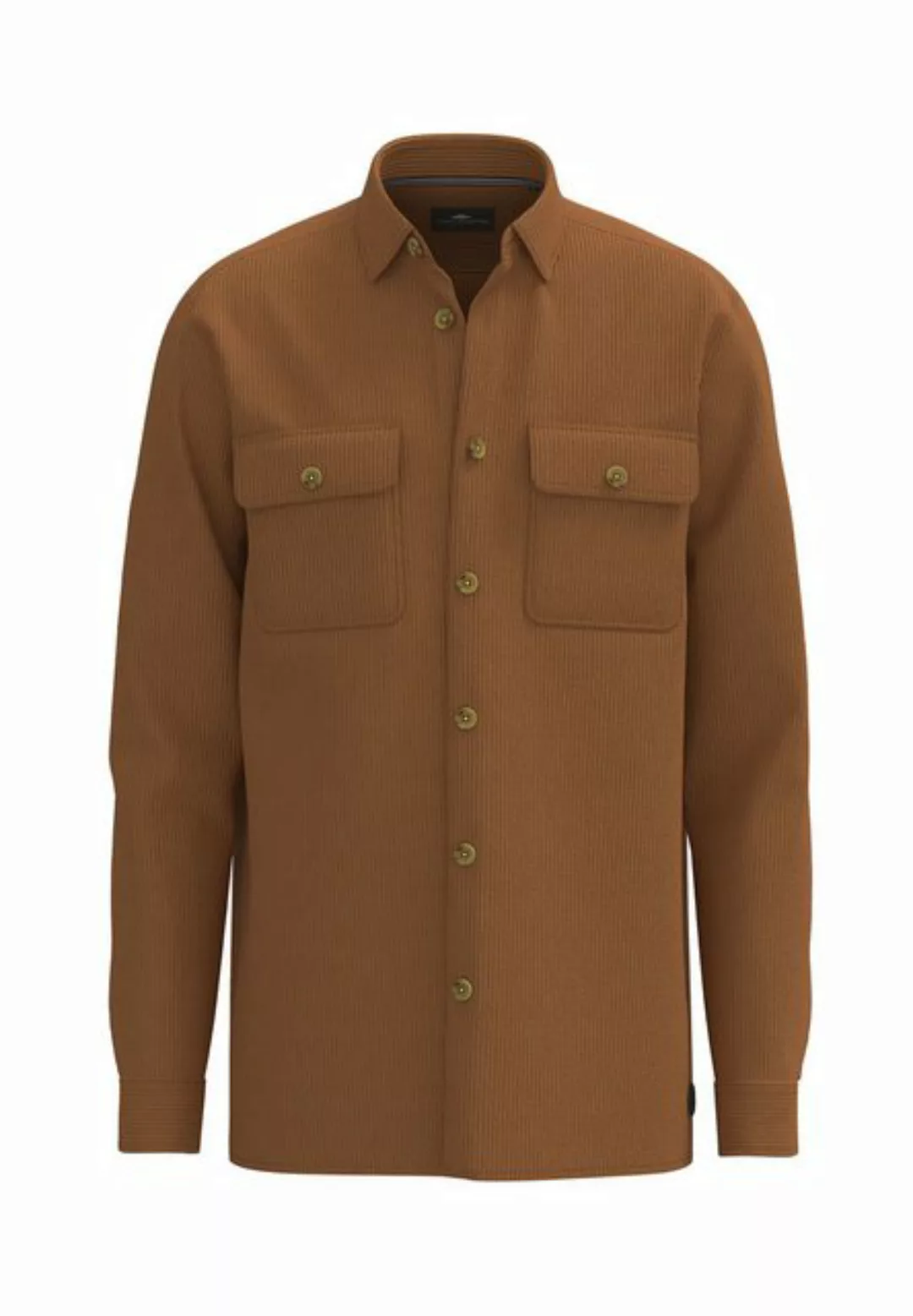 FYNCH-HATTON Strickpullover Corduroy Overshirt hazel günstig online kaufen