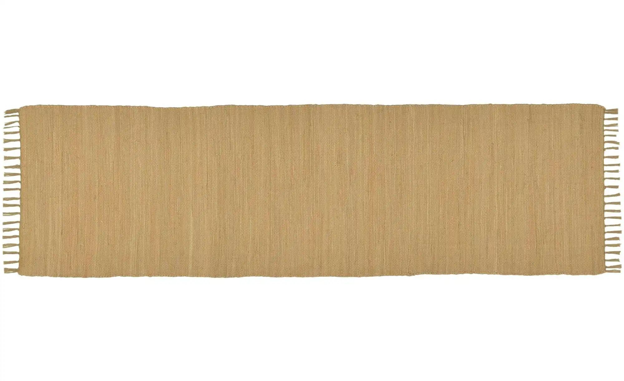 THEKO Teppich  Happy Co ¦ beige ¦ Baumwolle ¦ Maße (cm): B: 70 H: 0,5 Teppi günstig online kaufen