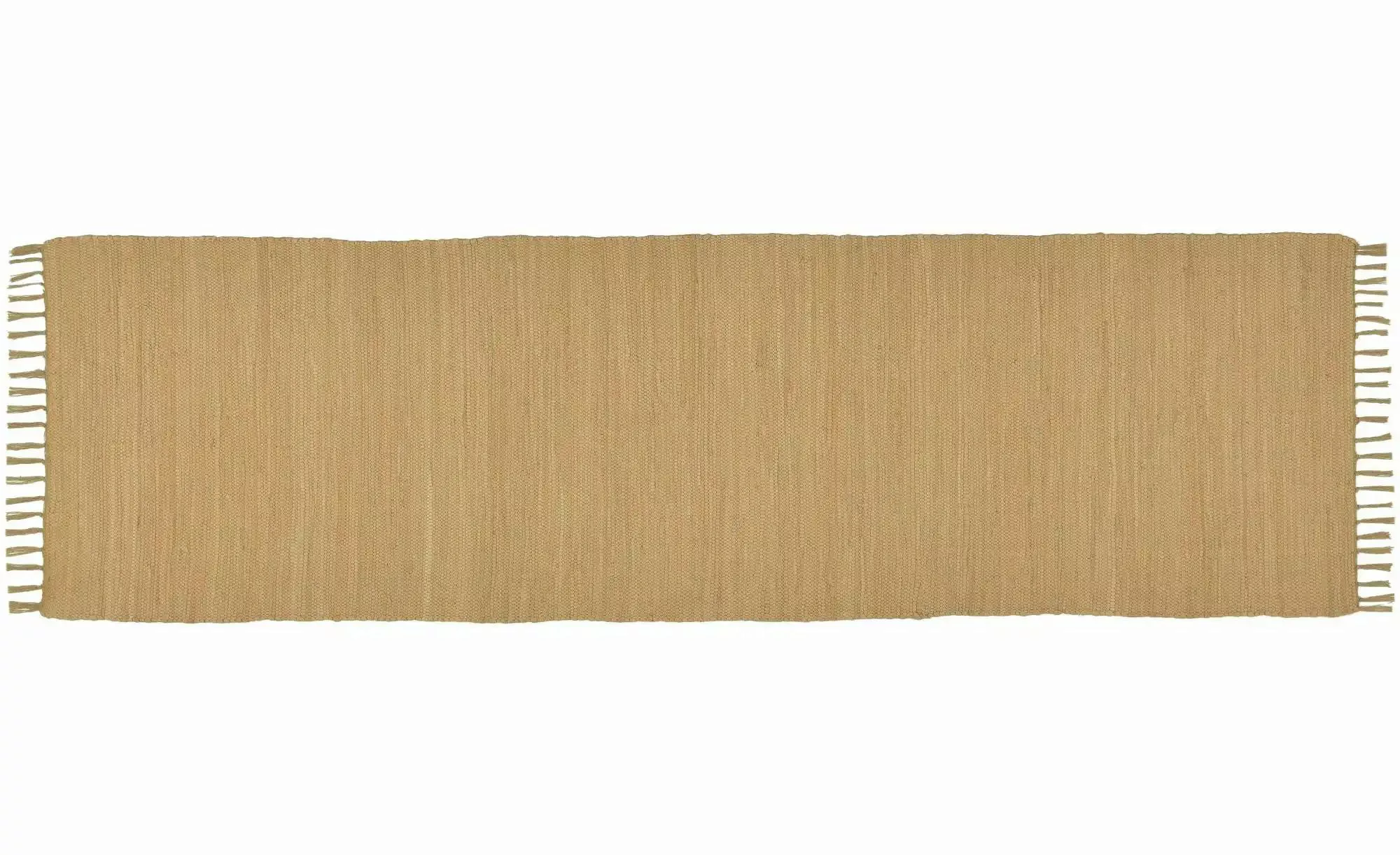 THEKO Teppich  Happy Co ¦ beige ¦ Baumwolle ¦ Maße (cm): B: 70 H: 0,5 Teppi günstig online kaufen