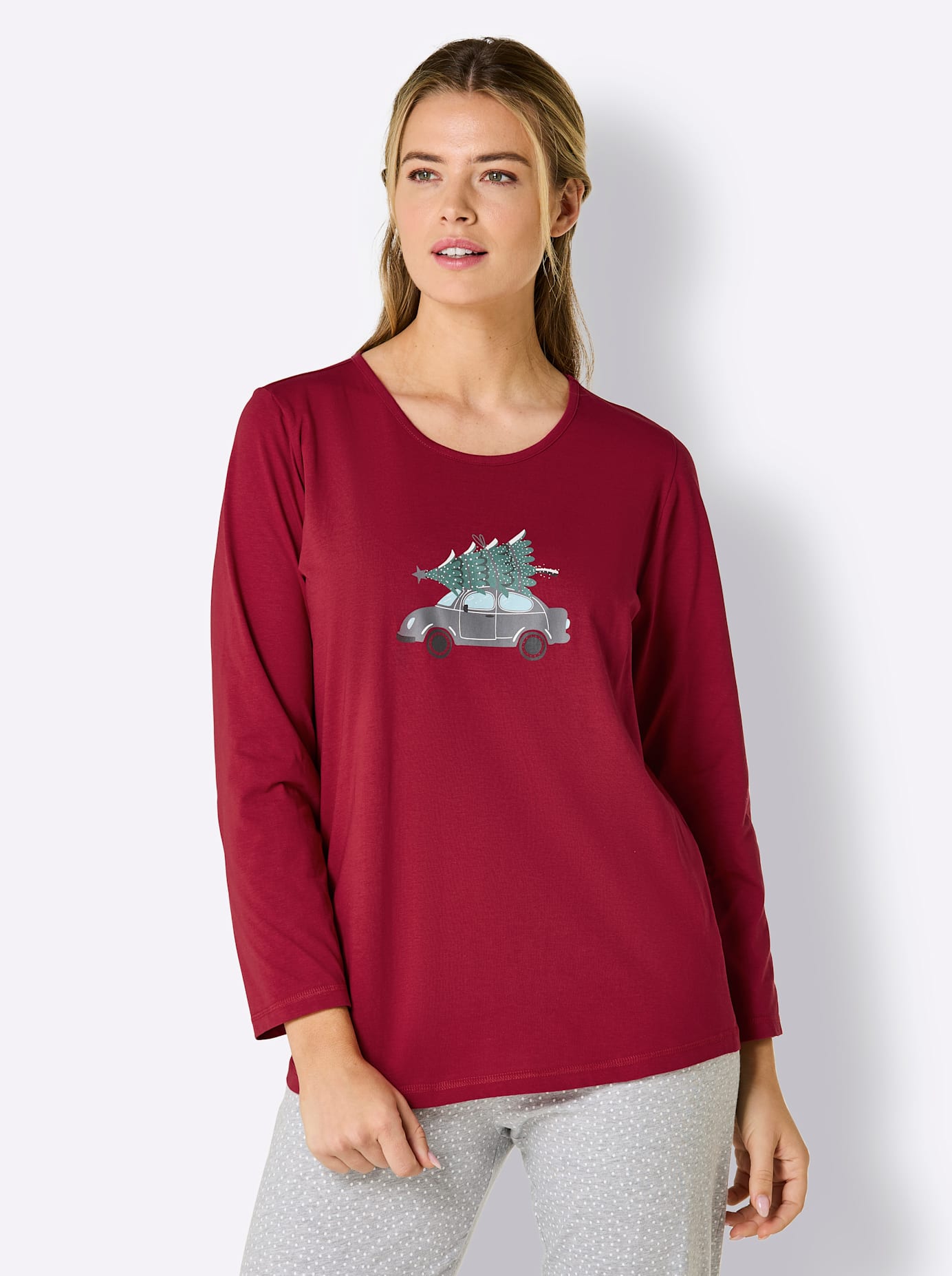 comtessa Rundhalsshirt "Schlafanzug-Shirt", (1 tlg.) günstig online kaufen
