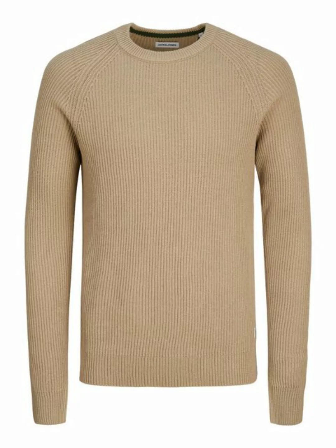 Jack & Jones Rundhalspullover "JJPANNEL KNIT CREW NECK AW24" günstig online kaufen