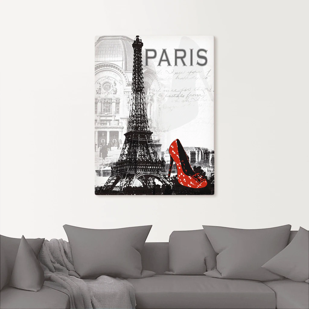 Artland Wandbild "Paris - Chic", Gebäude, (1 St.), als Alubild, Outdoorbild günstig online kaufen