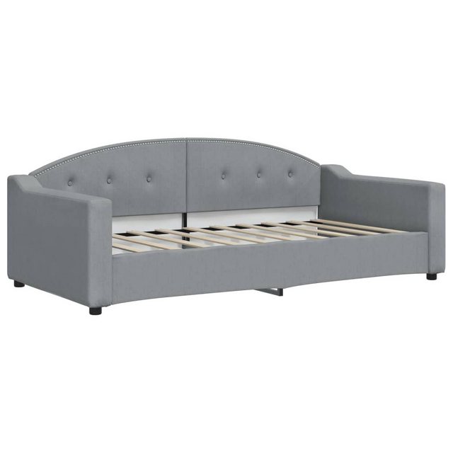 vidaXL Gästebett Tagesbett Hellgrau 90x190 cm Stoff Gästebett Schlafsofa Gr günstig online kaufen