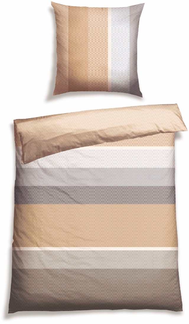 Schiesser Bettwäsche »Endy Stripes aus weicher Baumwolle mit großen und kle günstig online kaufen