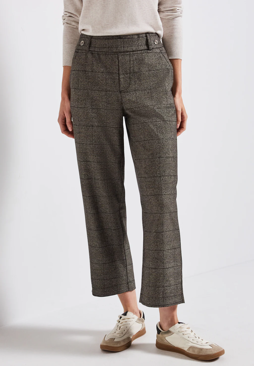 STREET ONE Stoffhose, High Waist günstig online kaufen