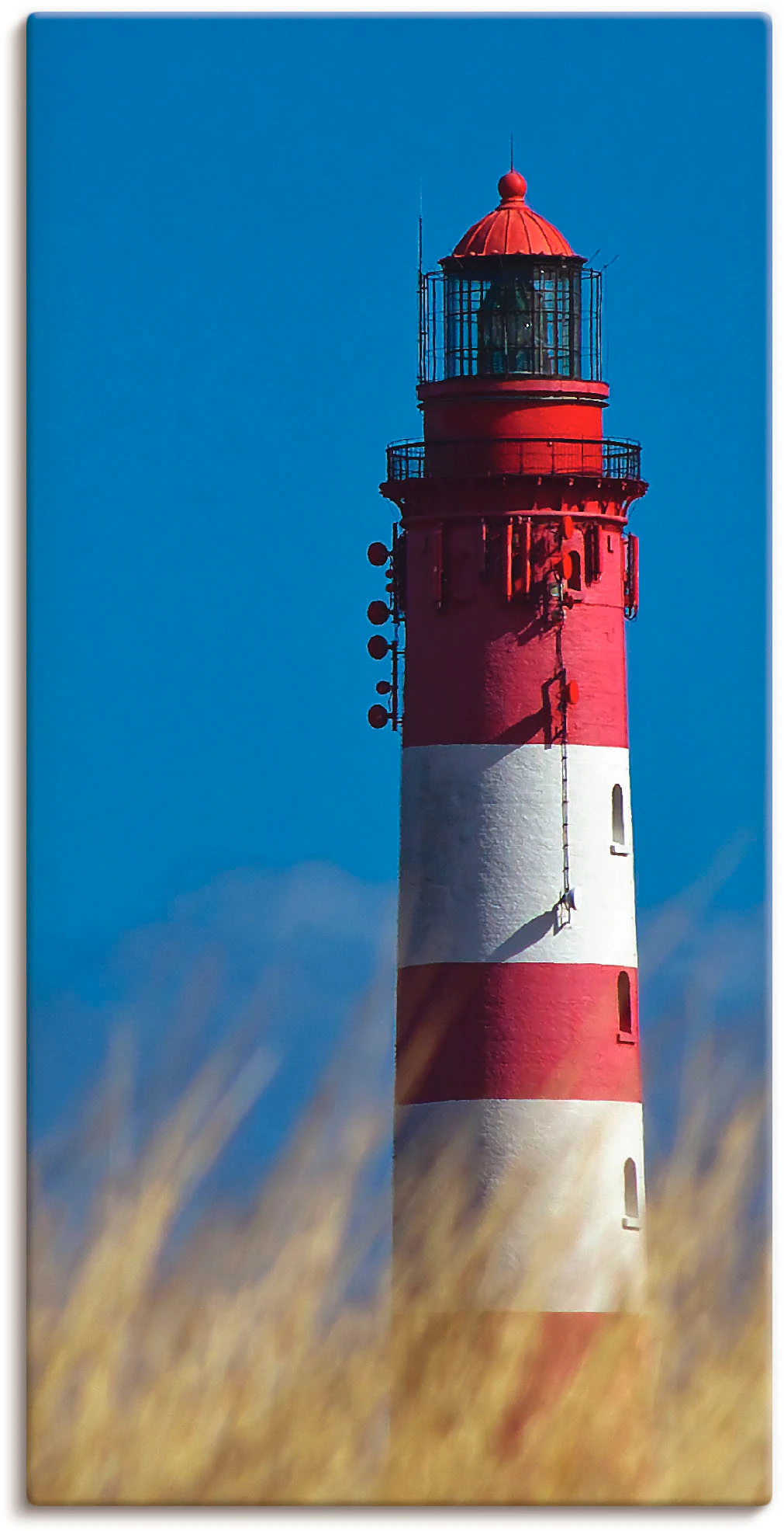 Artland Alu-Dibond-Druck "Amrumer Leuchtturm", Gebäude, (1 St.), auf Keilra günstig online kaufen