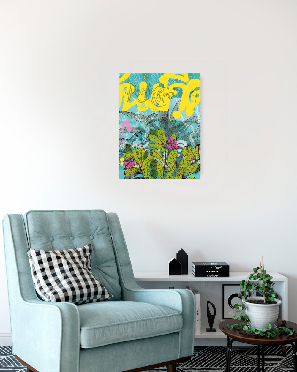 Komar Leinwandbild "Post Card - Größe 30 x 40 cm", Natur, (1 St.), Keilrahm günstig online kaufen