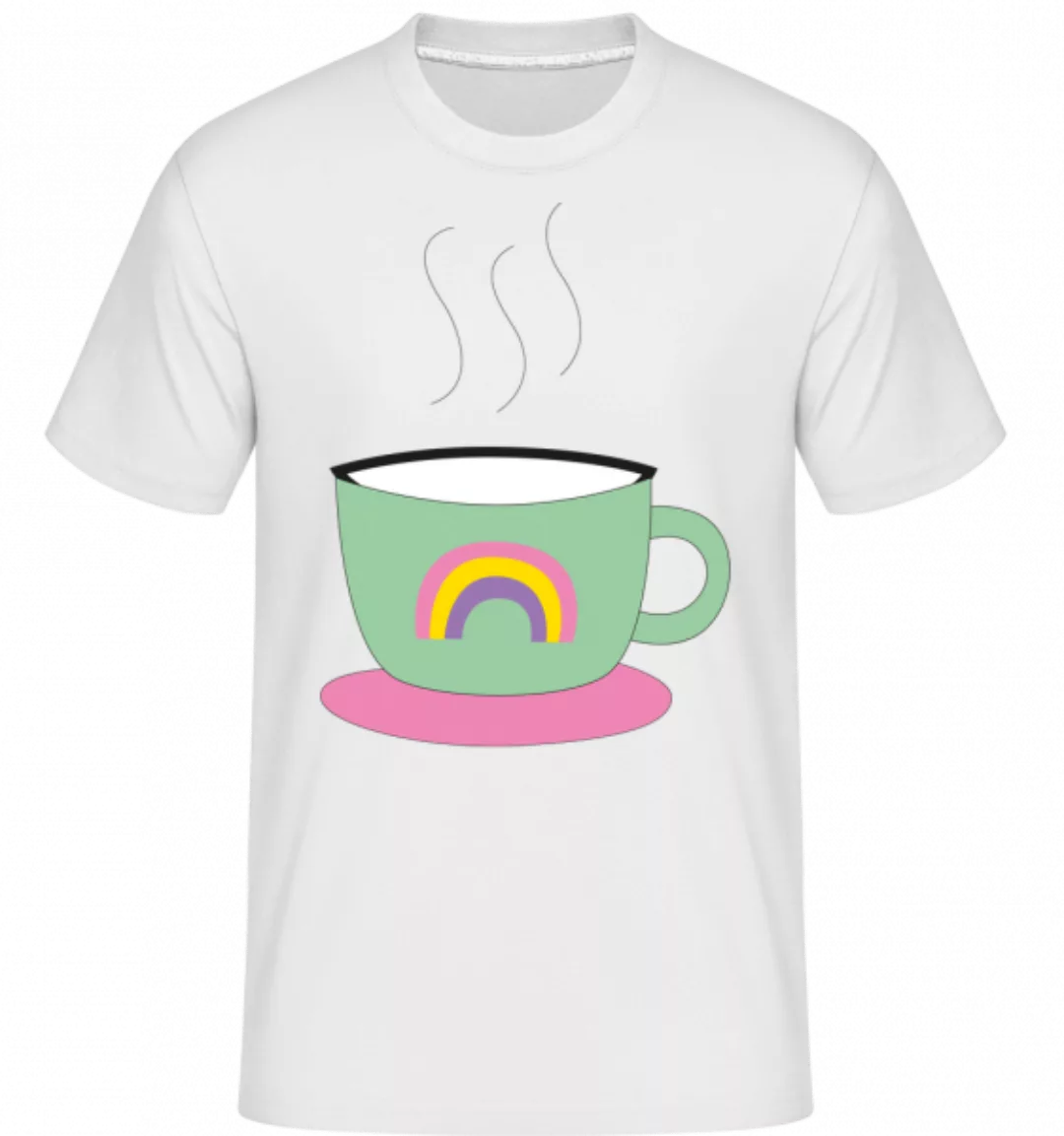 Regenbogen Kaffee Tasse · Shirtinator Männer T-Shirt günstig online kaufen