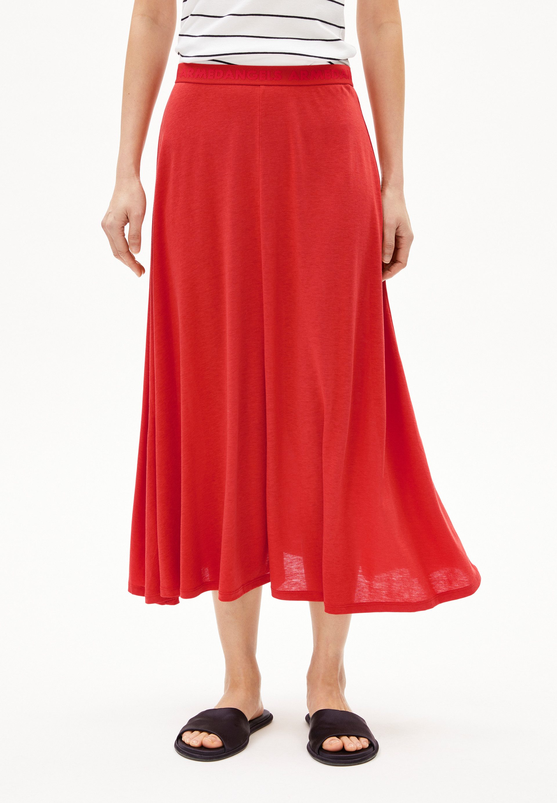 Armedangels Maxirock ILENIAA LARAA MIDI SKIRT günstig online kaufen