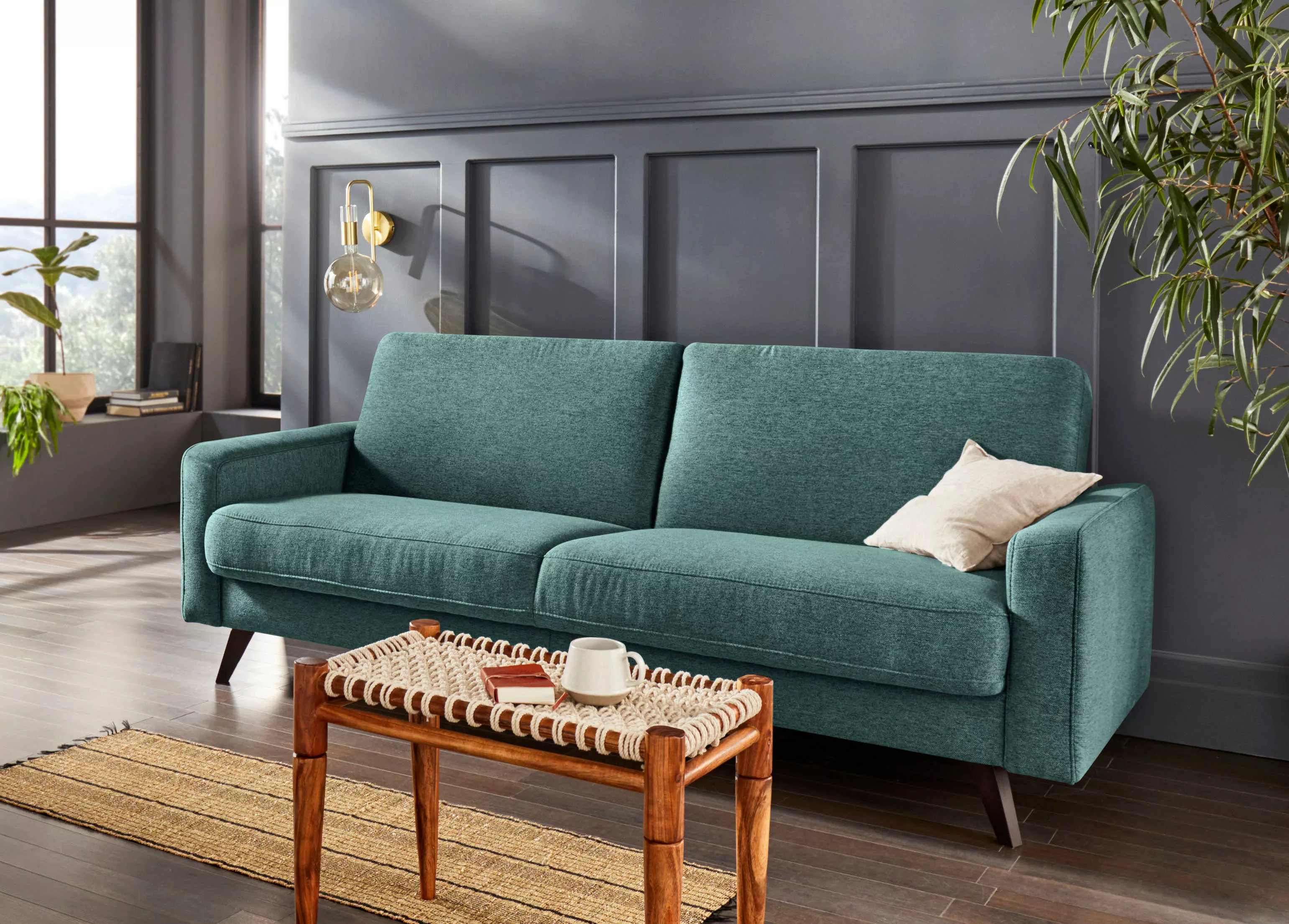 exxpo - sofa fashion 3-Sitzer »Samso«, Inklusive Bettfunktion und Bettkaste günstig online kaufen