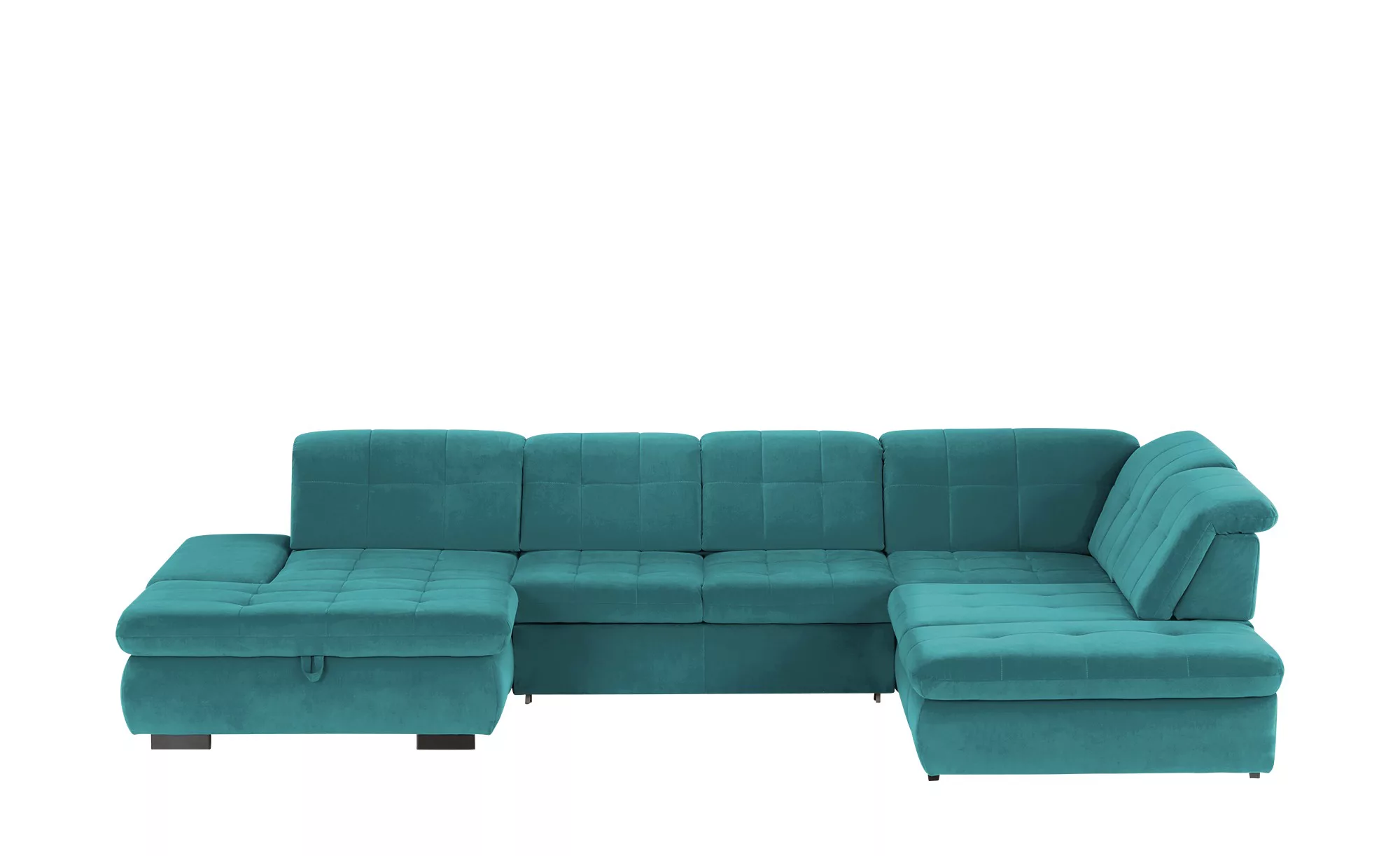 Lounge Collection Wohnlandschaft  Spencer ¦ türkis/petrol ¦ Maße (cm): B: 3 günstig online kaufen