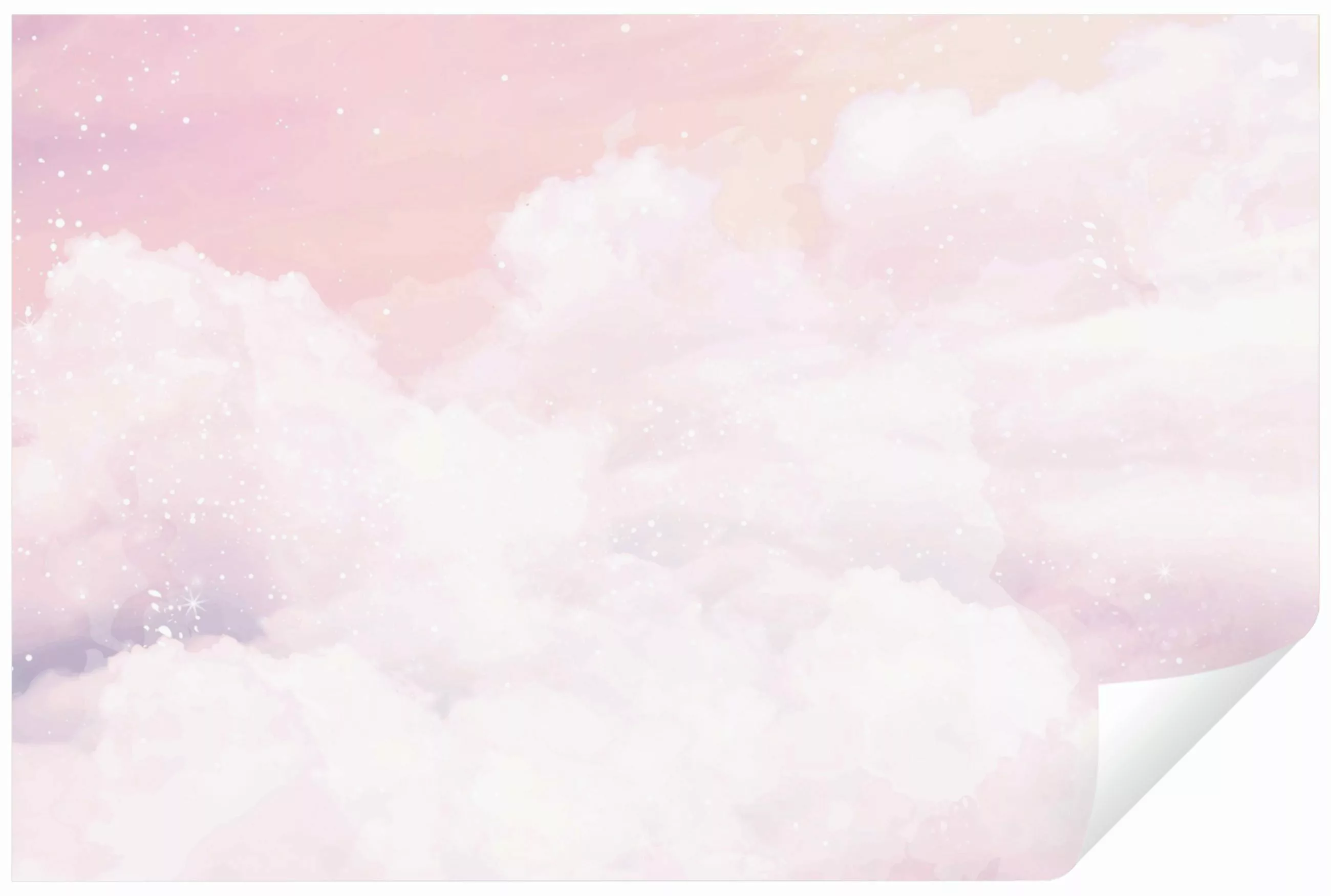 Wallarena Fototapete Kinderzimmer Mädchen Himmel Wolken günstig online kaufen