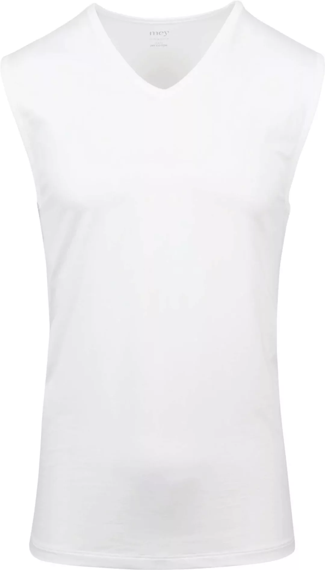 Mey V-Ausschnitt Dry Cotton Muscle Singlet Weiß - Größe L günstig online kaufen