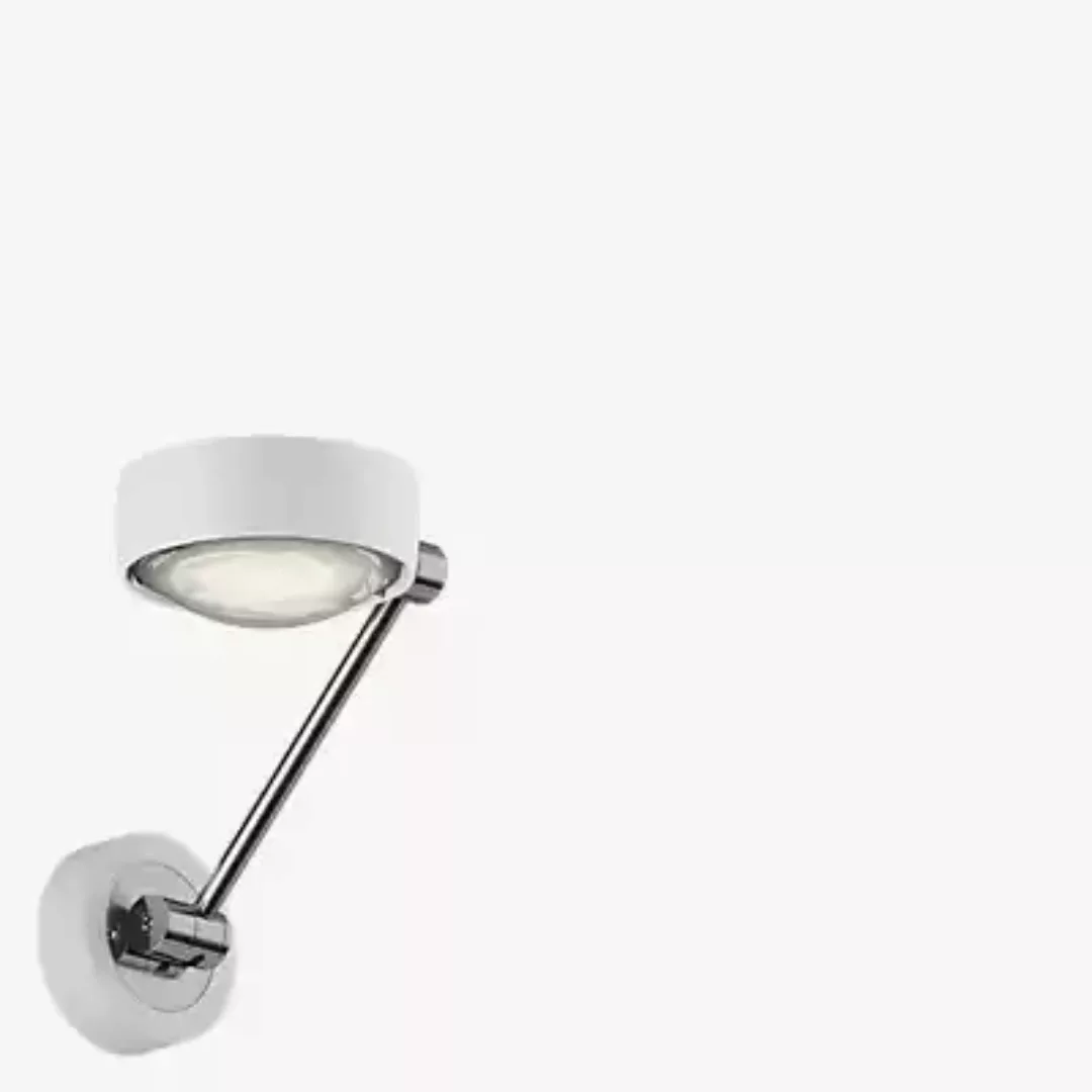 Occhio Sento Parete Singolo 20 Up E Wandleuchte LED, Kopf weiß glänzend/Bod günstig online kaufen