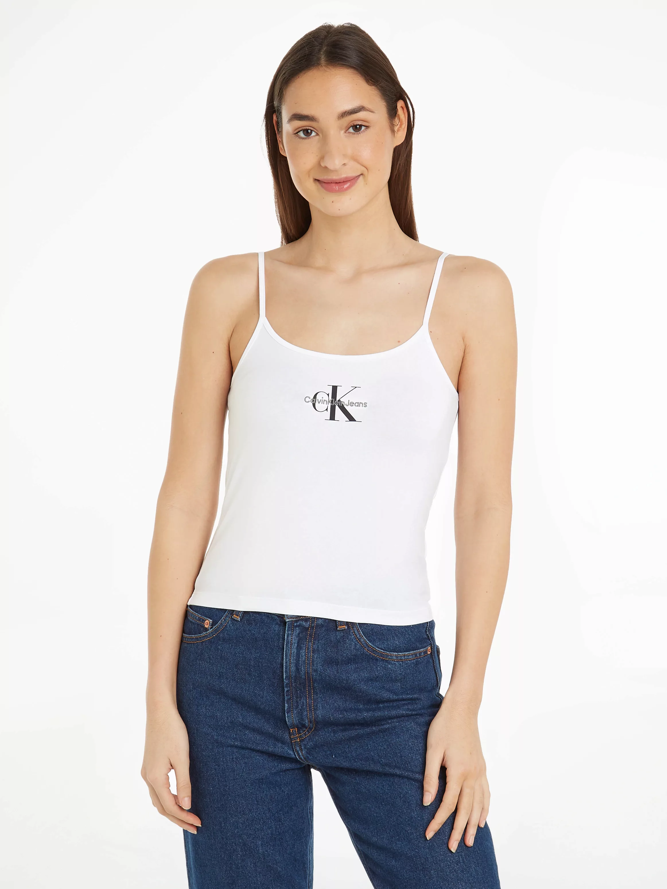 Calvin Klein Jeans T-Shirt "MONOLOGO STRAPPY TANK TOP" günstig online kaufen