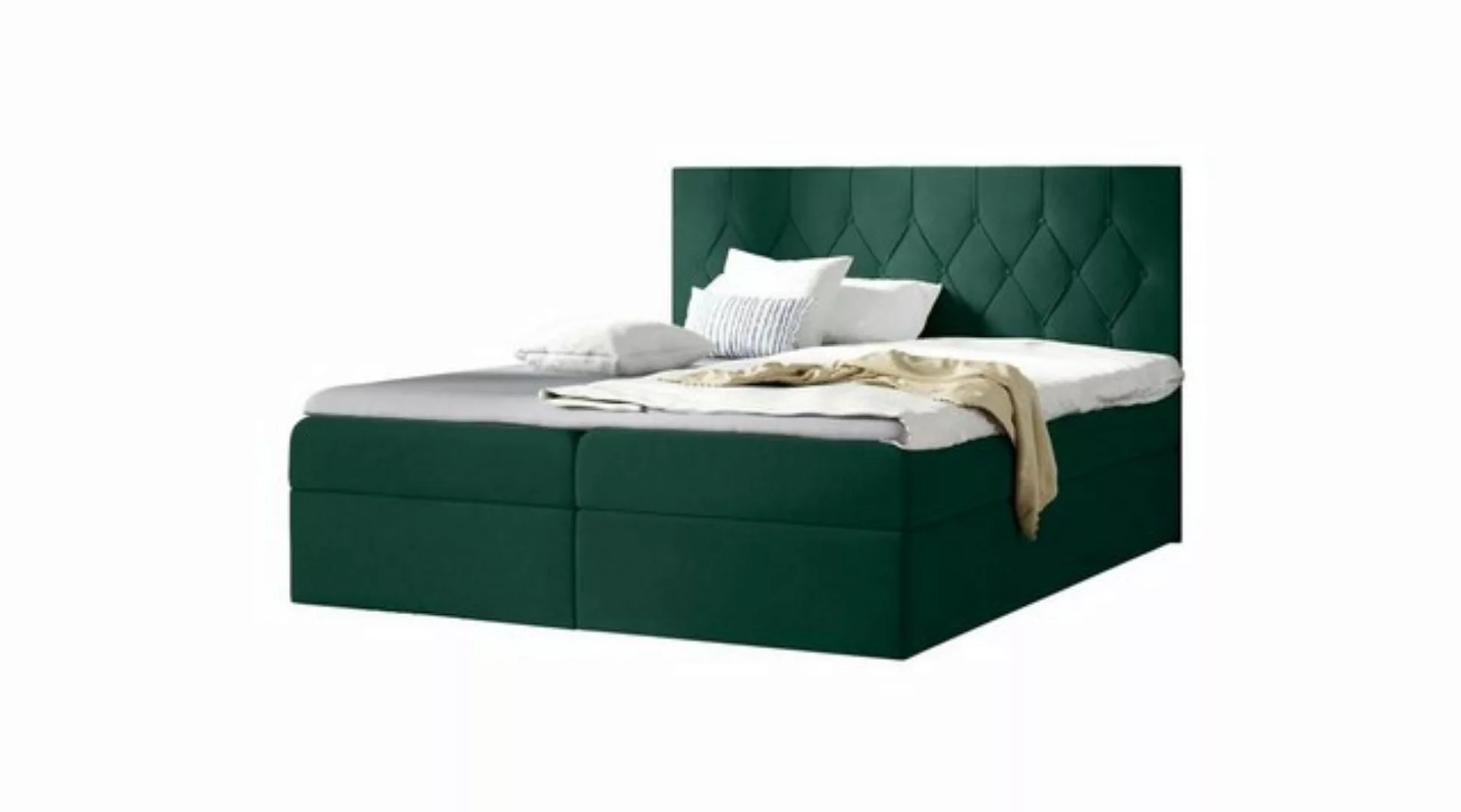 Stylefy Boxspringbett Elio (Schlafzimmerbett, Bett), mit Bonellfederkern Ma günstig online kaufen