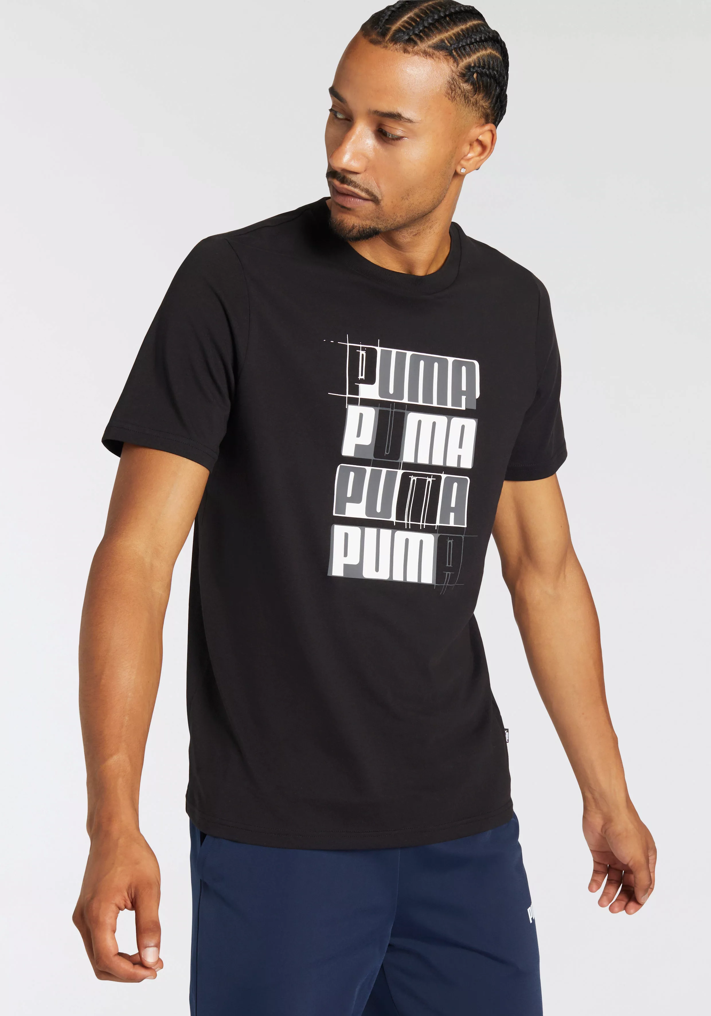 PUMA T-Shirt "ESS+ LOGO LAB TEE", (1 tlg.) günstig online kaufen