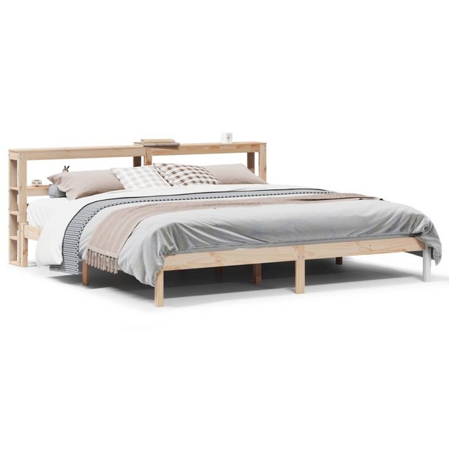 vidaXL Bett, Massivholzbett ohne Matratze 180x200 Kiefernholz günstig online kaufen