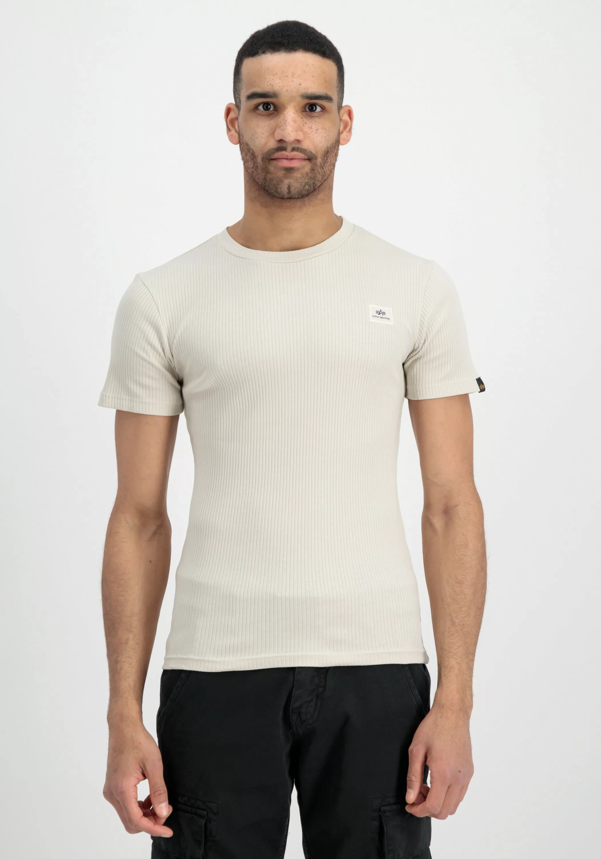 Alpha Industries T-Shirt "Alpha Industries Men - T-Shirts X-Fit Rib T-Shirt günstig online kaufen