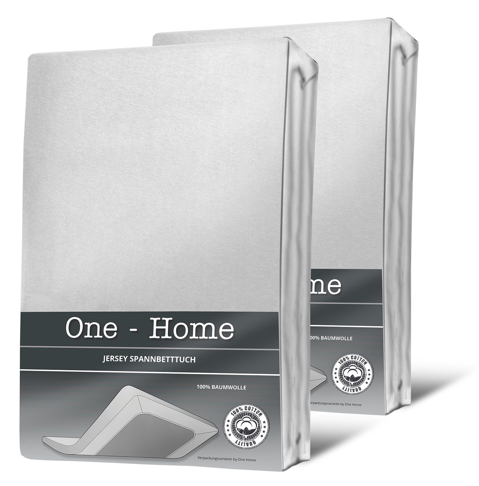 One Home Spannbettlaken Jersey, Jersey, Gummizug: günstig online kaufen
