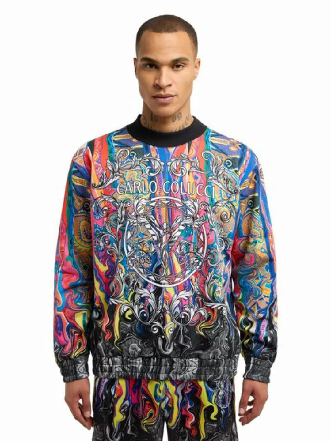 CARLO COLUCCI Sweatshirt Dematte günstig online kaufen