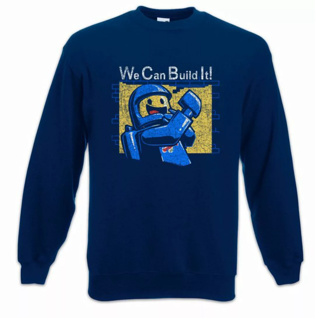 Urban Backwoods Sweatshirt We Can Build It Sweatshirt Pirate Pirates Bricks günstig online kaufen