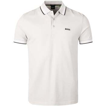 BOSS  Poloshirt Paddy Piqué Polo Shirt Light Pastel Grey günstig online kaufen