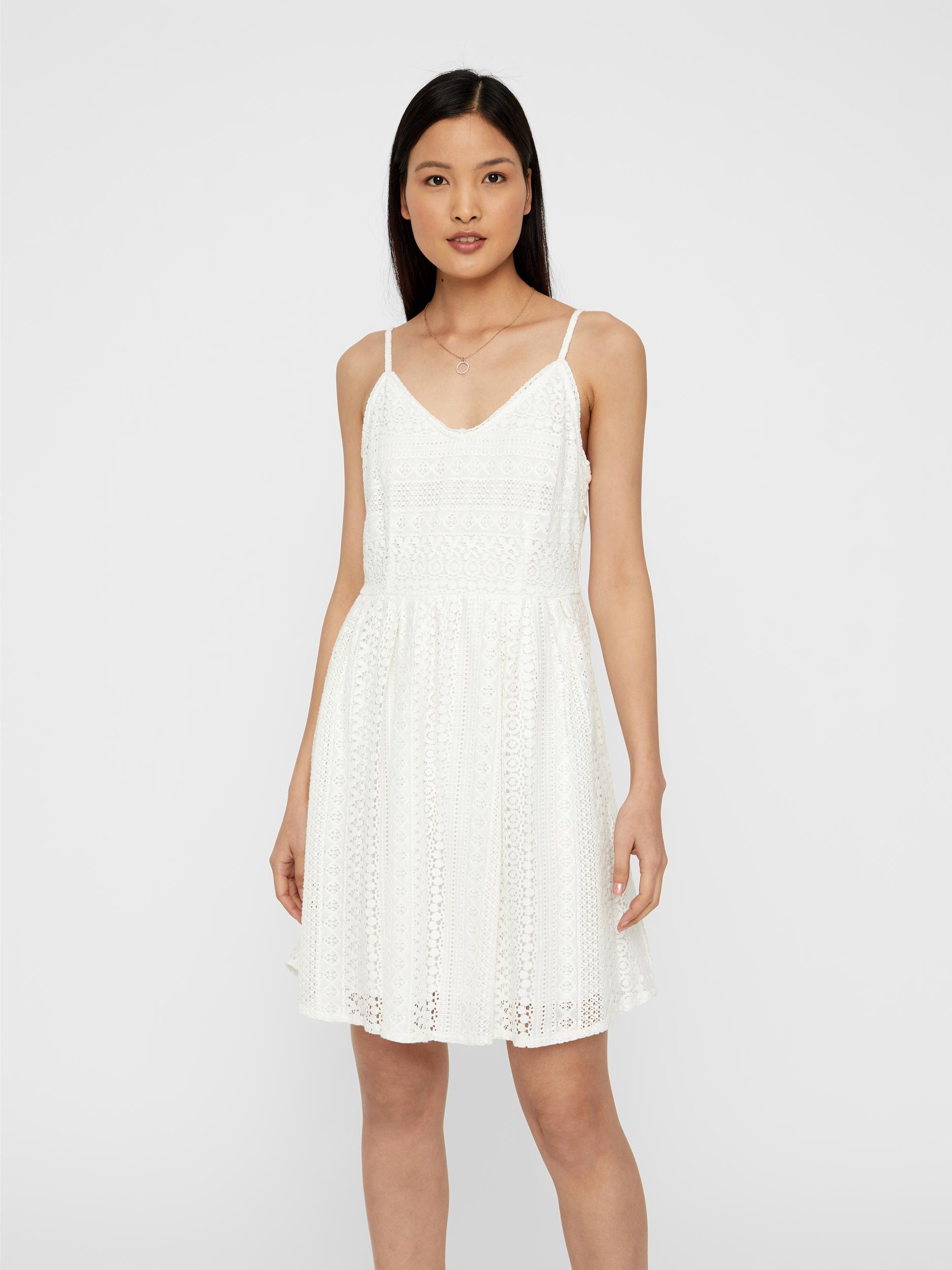 Vero Moda Trägerkleid "VMHONEY LACE PLEATED SINGLET DRESS WVN" günstig online kaufen