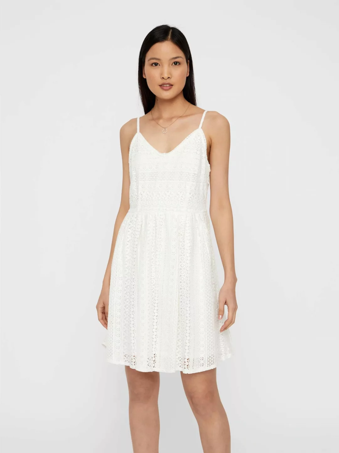 Vero Moda Trägerkleid "VMHONEY LACE PLEATED SINGLET DRESS WVN" günstig online kaufen