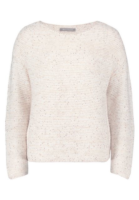 Betty&Co Strickpullover "Betty & Co Strickpullover mit Pailletten", Paillet günstig online kaufen