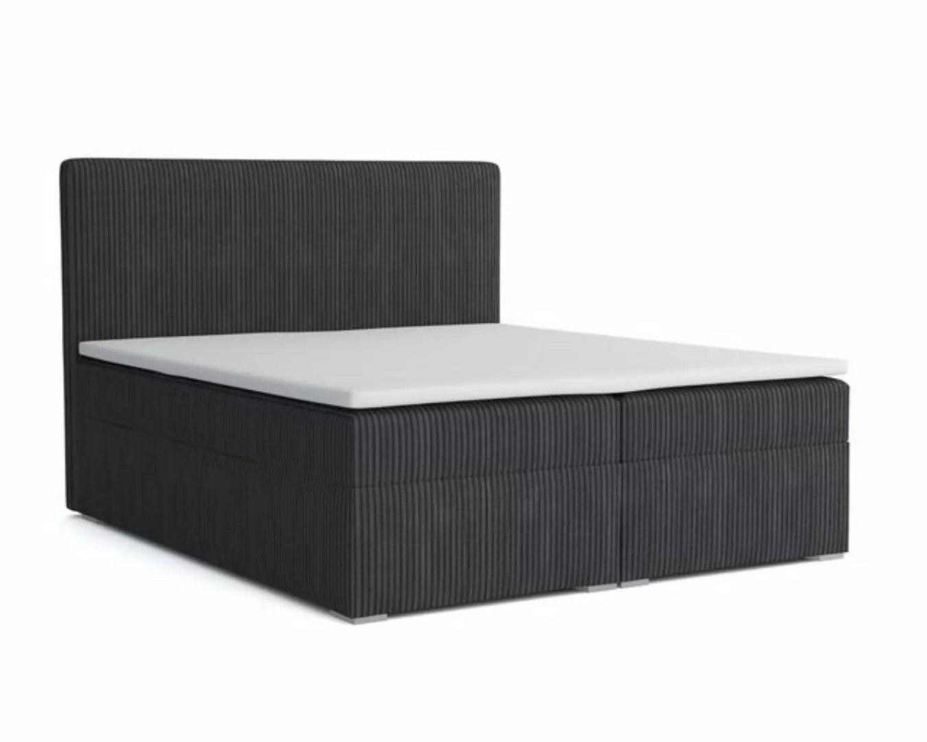 Deine Möbel 24 Boxspringbett LOFT IV Boxspring Komplettbett Polsterbett Bon günstig online kaufen