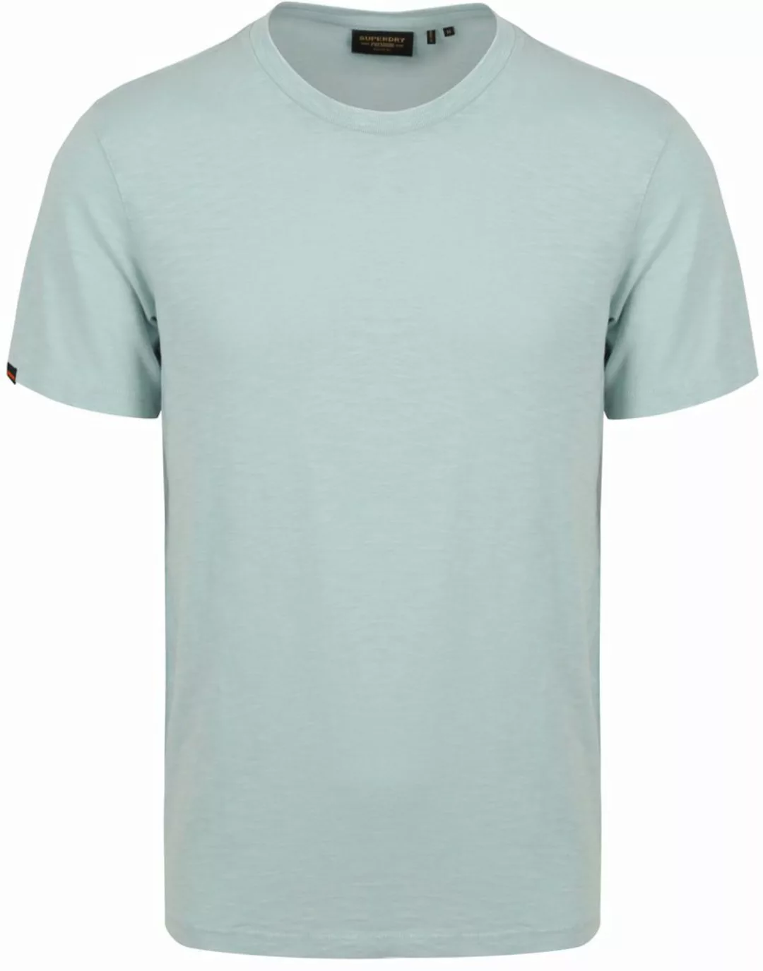 Superdry Slub T Shirt Melange Hellblau - Größe XXL günstig online kaufen