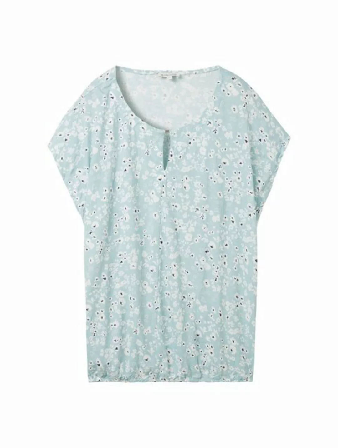TOM TAILOR T-Shirt Gemustertes T-Shirt in Knitteroptik günstig online kaufen