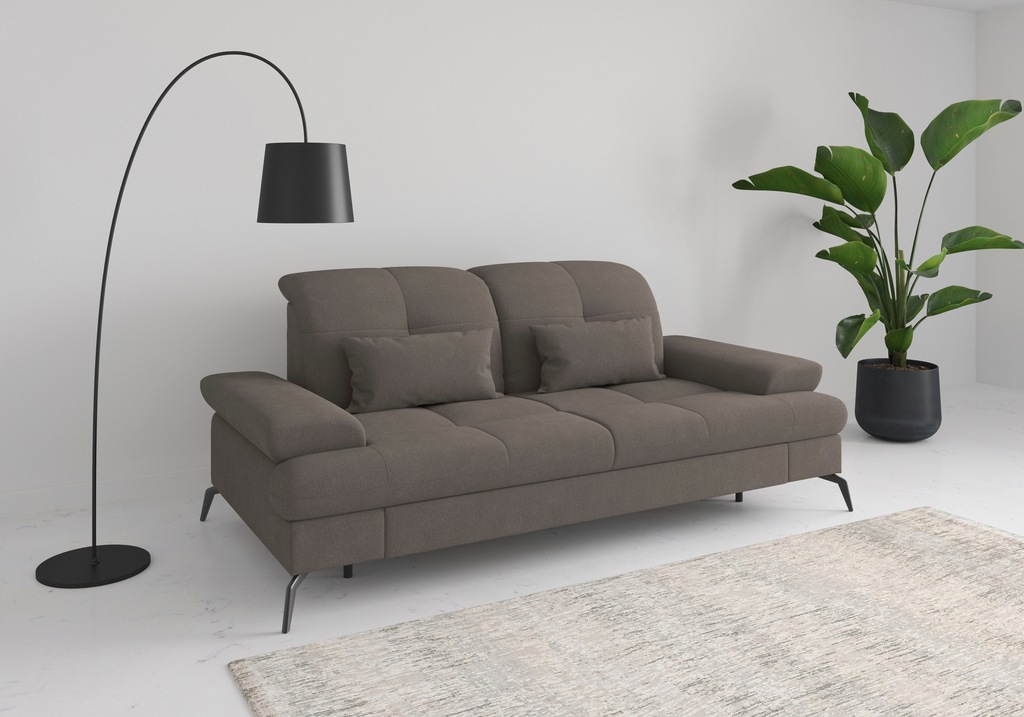 sit&more 3-Sitzer "Amica, inkl. Sitztiefenverstellung und Armteilverstellun günstig online kaufen