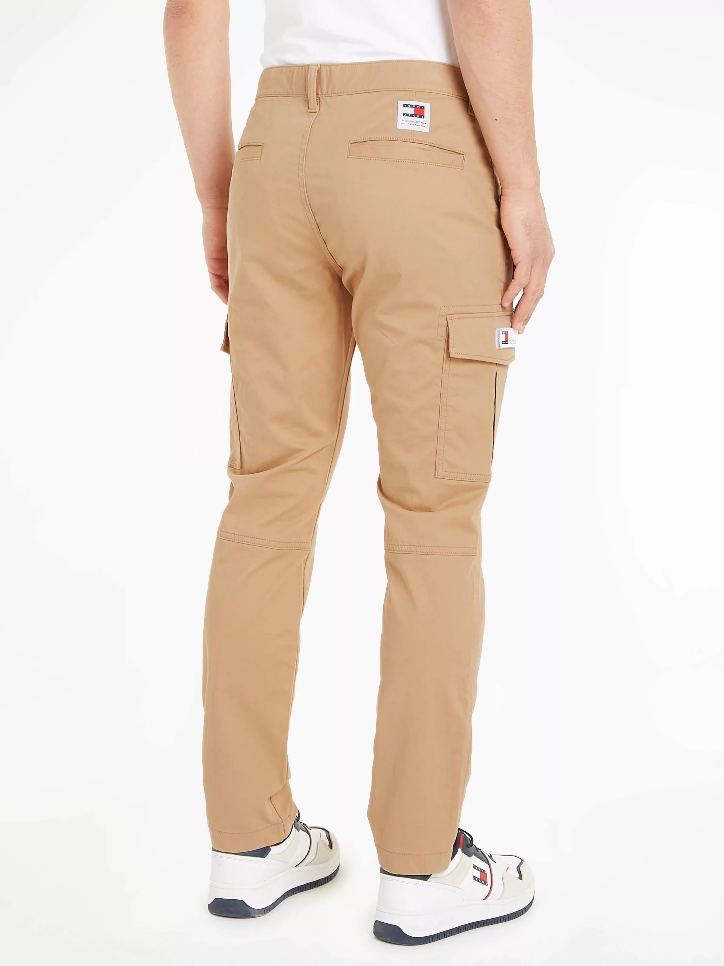 Tommy Jeans Cargohose TJM AUSTIN CARGO mit Logodetails günstig online kaufen