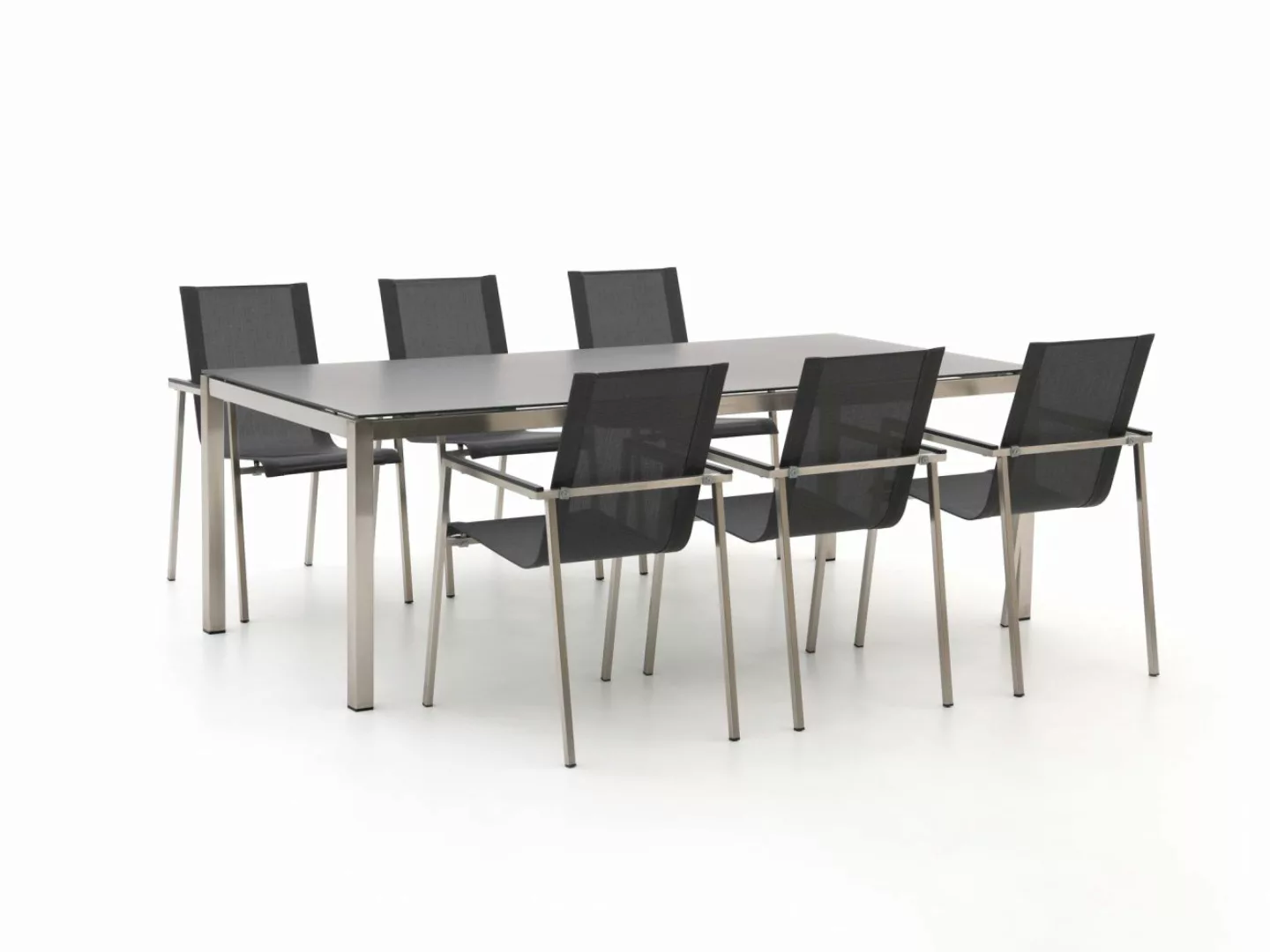 Bernstein Mainz/Freiburg 220 cm Gartenmöbel-Set 7-teilig günstig online kaufen