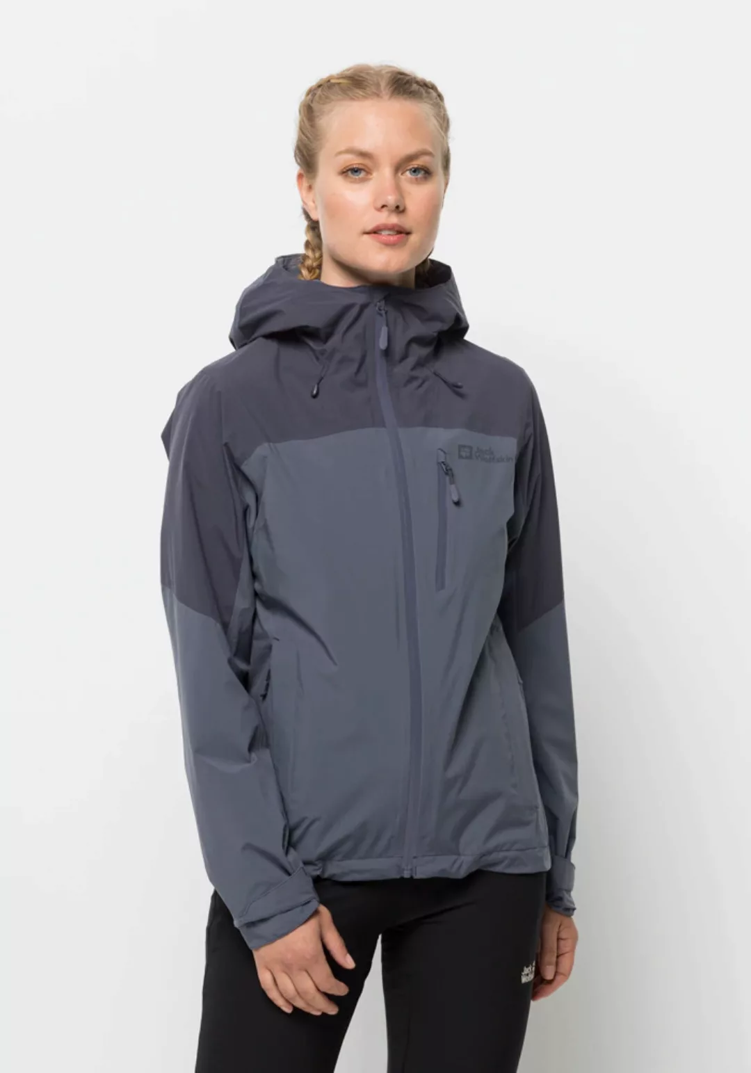 Jack Wolfskin Outdoorjacke "GO HIKE JACKET W", mit Kapuze günstig online kaufen