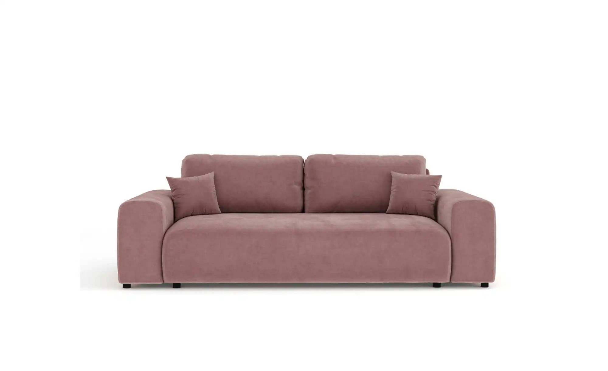 Einzelsofa  Zanzibar ¦ rosa/pink ¦ Maße (cm): B: 213 H: 79 Polstermöbel > S günstig online kaufen