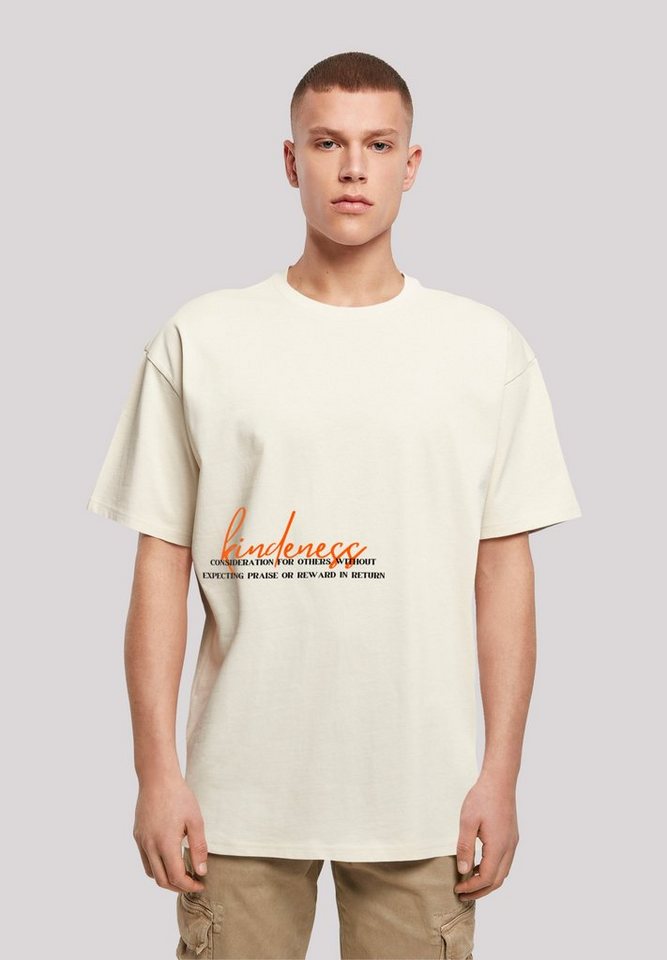 F4NT4STIC T-Shirt kindness OVERSIZE TEE Print günstig online kaufen