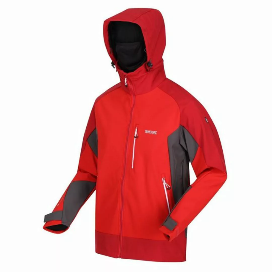 Regatta Softshelljacke Hewitts VII Outdoorjacke für Herren mit Kapuze günstig online kaufen