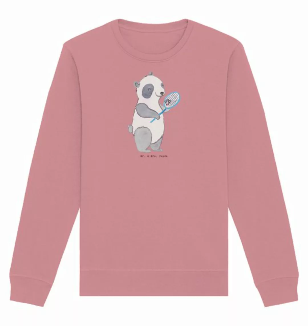 Mr. & Mrs. Panda Longpullover Größe XL Panda Badminton - Canyon Pink - Gesc günstig online kaufen