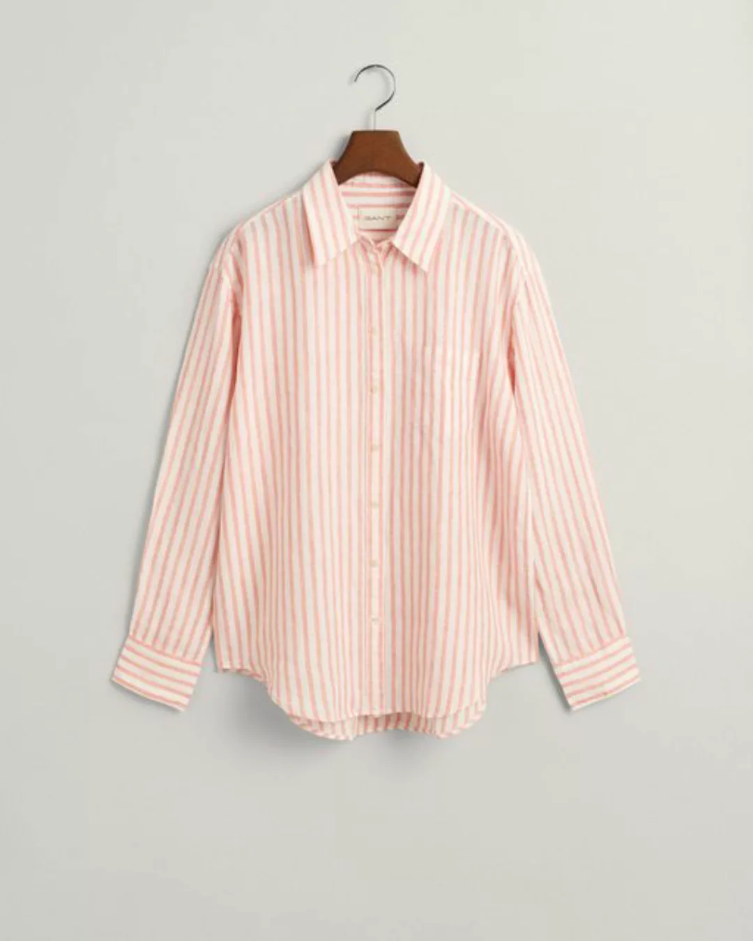 Gant T-Shirt REL STRIPED LINEN SHIRT günstig online kaufen