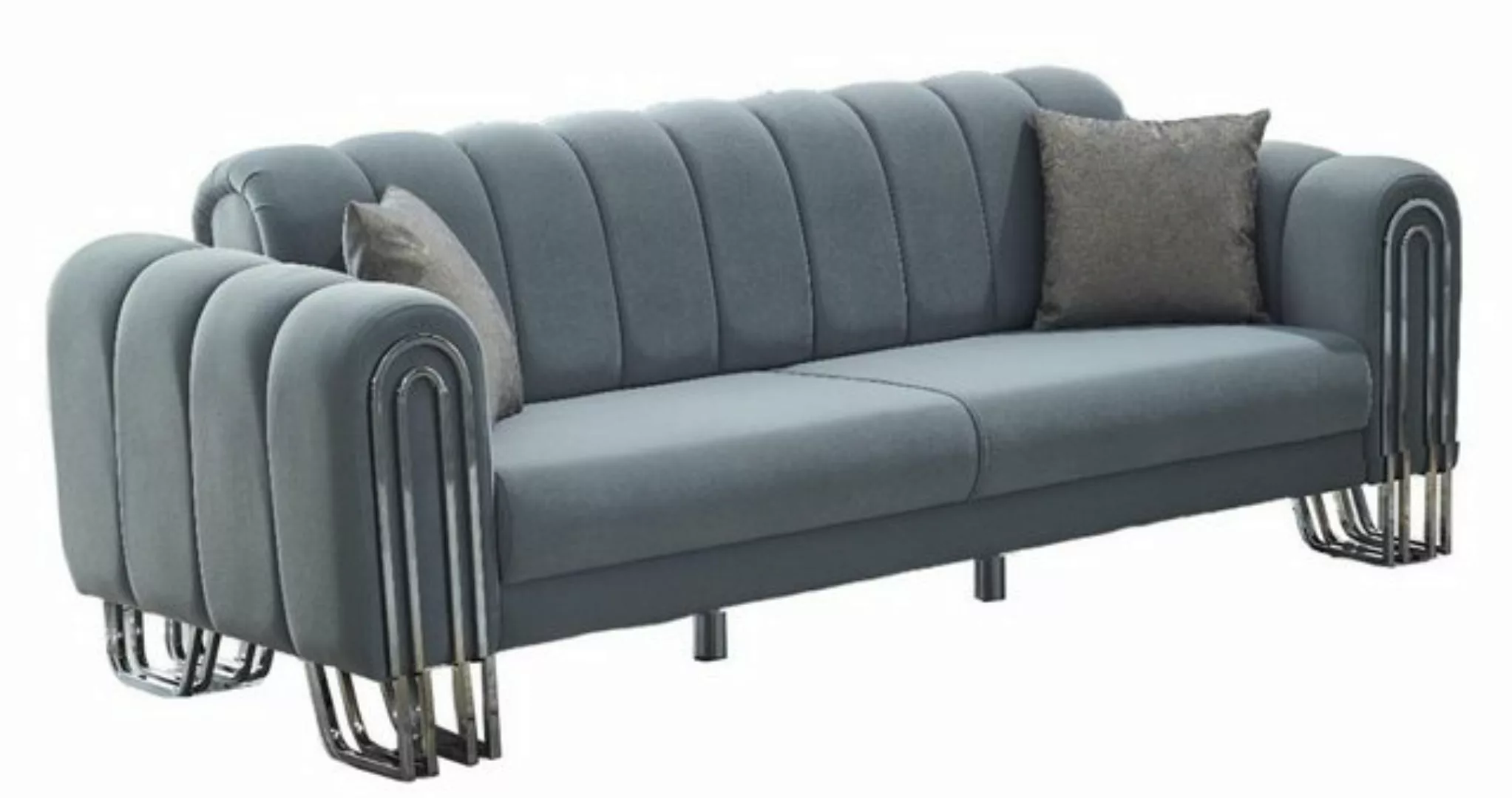 Villa Möbel Sofa Bloom, 1 Stk. 3-Sitzer, Hand Made Quality, pflegeleichter günstig online kaufen