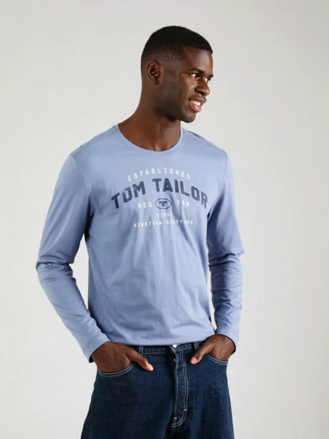 TOM TAILOR Langarmshirt (1-tlg) Plain/ohne Details günstig online kaufen