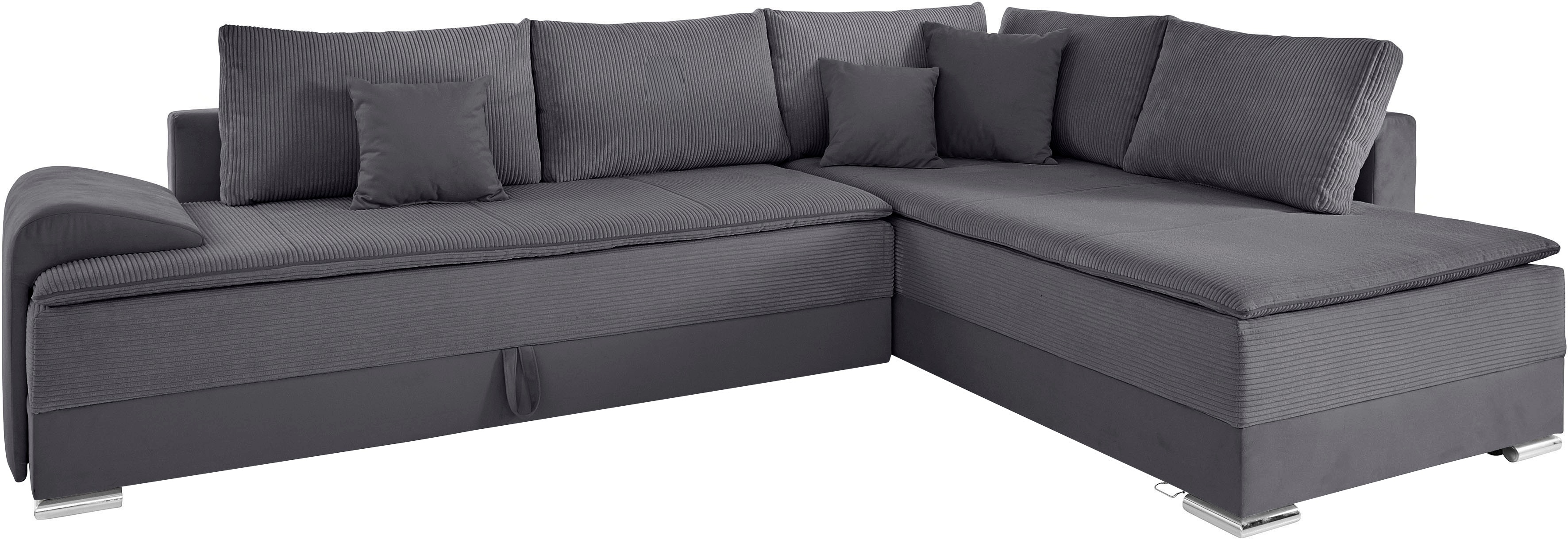 INOSIGN Ecksofa "Night & Day L-Form", mit Boxspring Bettfunktion 180x200 cm günstig online kaufen