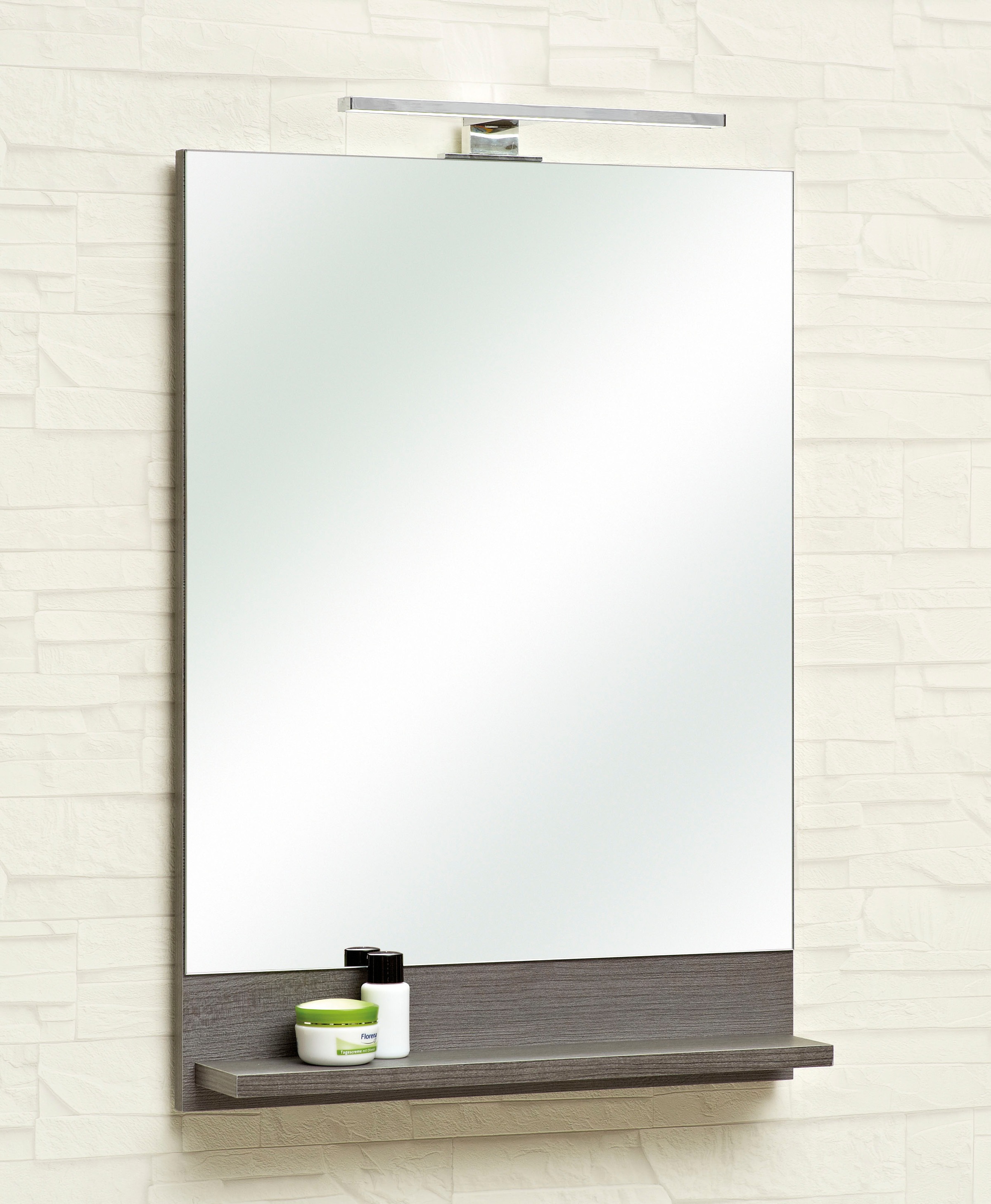 Saphir Badspiegel »Quickset Bad Flächenspiegel mit Ablage, 50 cm breit, ohn günstig online kaufen