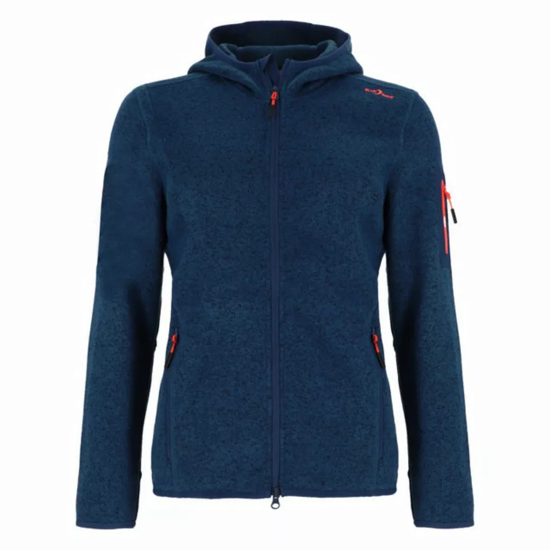 Blue Wave Strickfleecejacke Damen Fleecejacke Lotte mit Kapuze in Strick- u günstig online kaufen