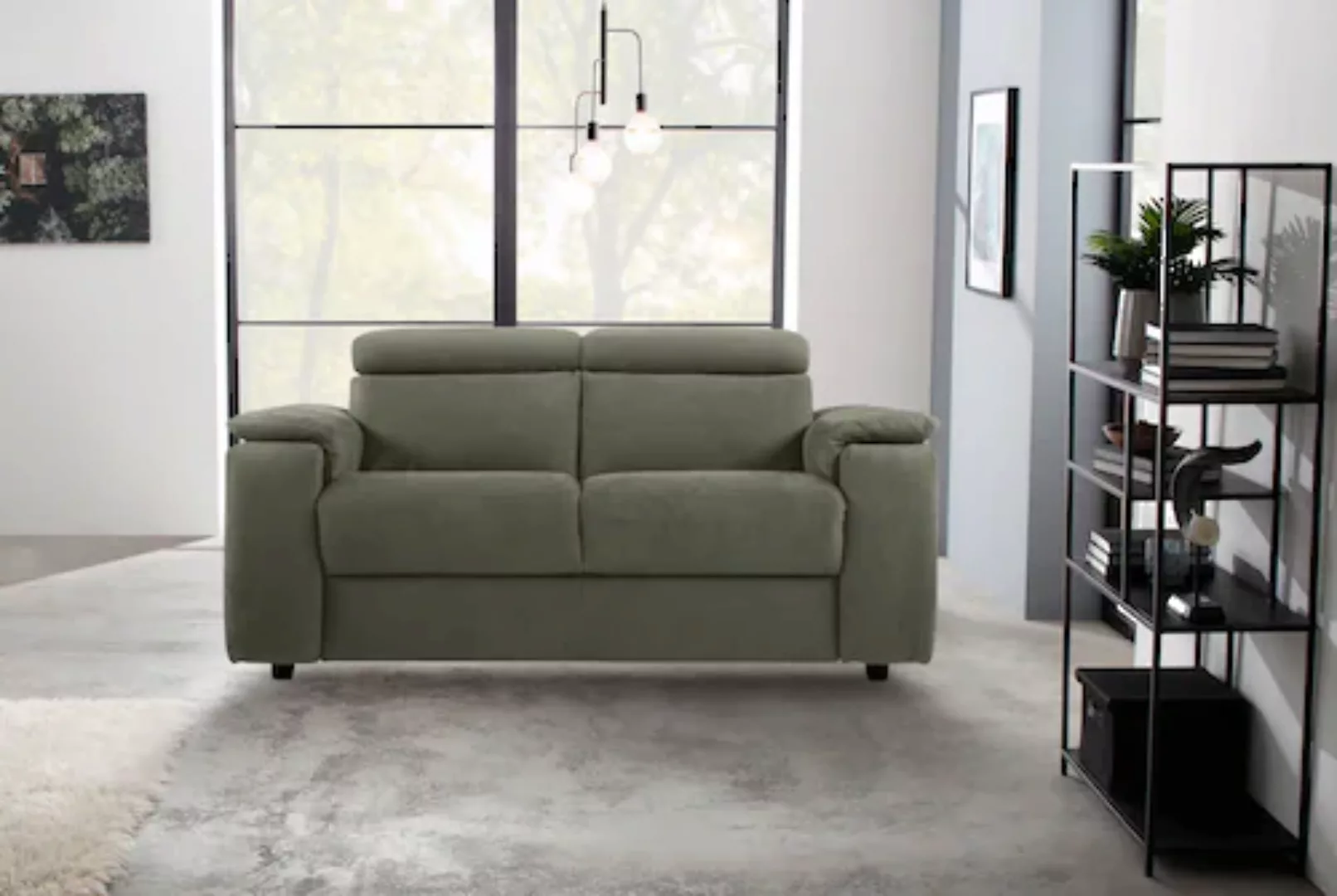 Nicoletti Home 2-Sitzer »Seattle«, Breite 170 cm, wahlweise mit oder ohne e günstig online kaufen