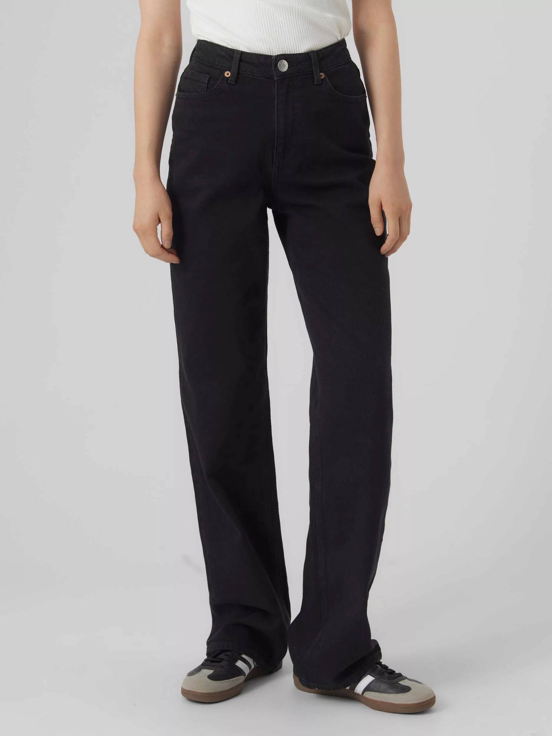 Vero Moda High-waist-Jeans "VMTESSA HR WIDE JEANS RA118 GA NOOS" günstig online kaufen